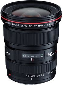 Canon EF 17-40 mm F4.0 L USM 77 mm Objectif (adapté à Canon EF) noir