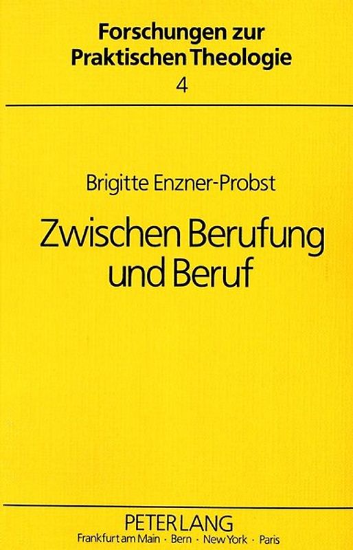 Zwischen Berufung und Beruf