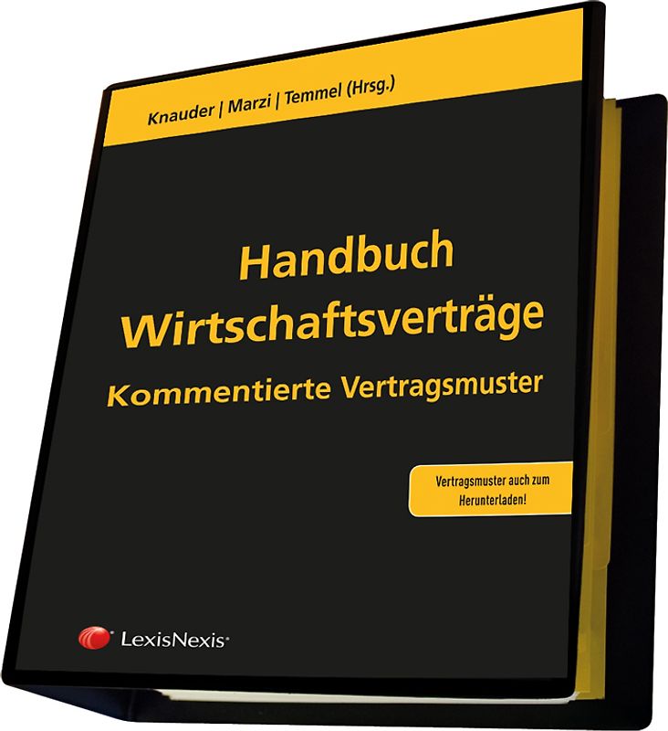 Handbuch Wirtschaftsverträge - Vertragsmustersammlung