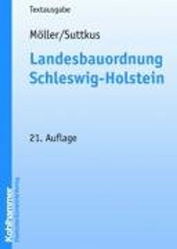 Landesbauordnung Schleswig-Holstein