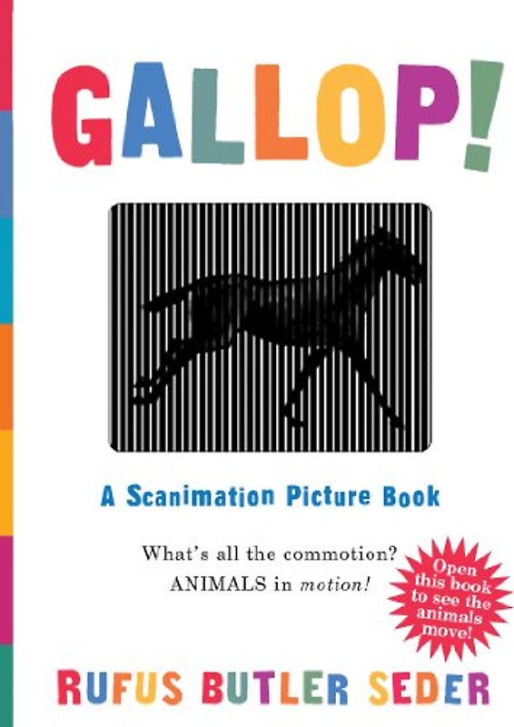 Gallop!: A Scanimation Picture Book (Scanimation Books) - Rufus Butler Seder