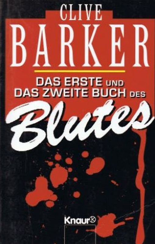 Das erste Buch des Blutes /Das zweite Buch des Blutes