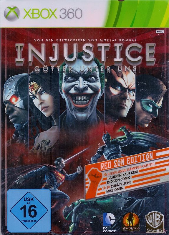 Injustice: Götter unter uns [Red Son Edition, Steelbook] Xbox 360