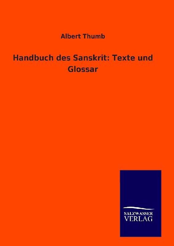Handbuch des Sanskrit