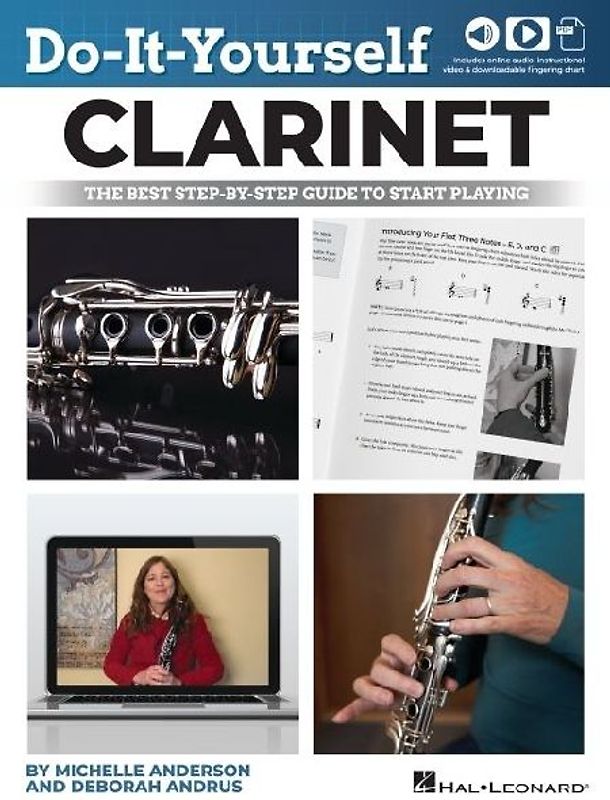 Do-It-Yourself Clarinet: The Best Step-By-Step Guide to Start Playing - Book with Online Audio and Instructional Videos