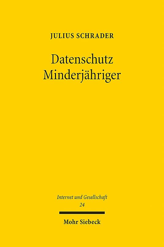 Datenschutz Minderjähriger