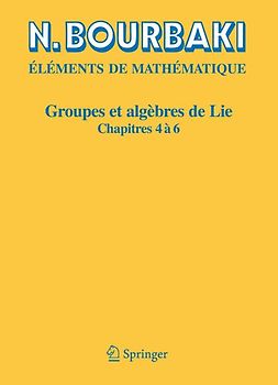 Groupes et algèbres de Lie