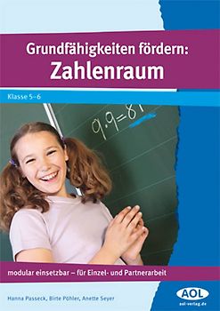 Grundfähigkeiten fördern: Zahlenraum. Modular einsetzbar - für Einzel- und Partnerarbeit (5. und 6. Klasse)