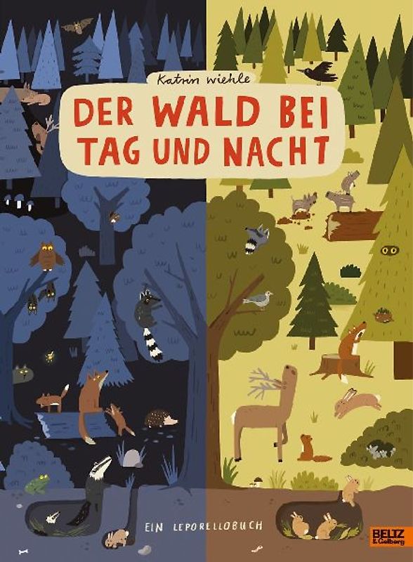Der Wald bei Tag und Nacht