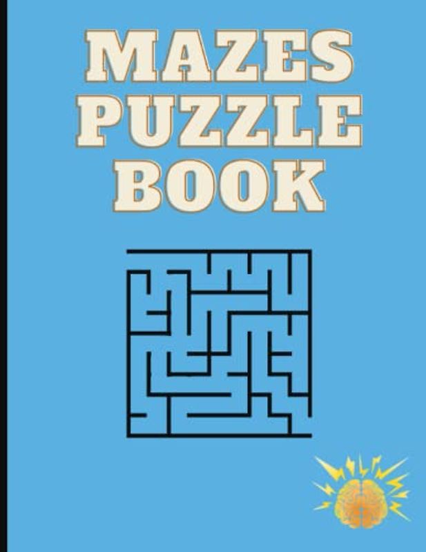 Mazes Puzzle Book: 100 Challenging Hexagonal Mazes Puzzles for Problem-Solving Enthusiasts, 8.5x11"