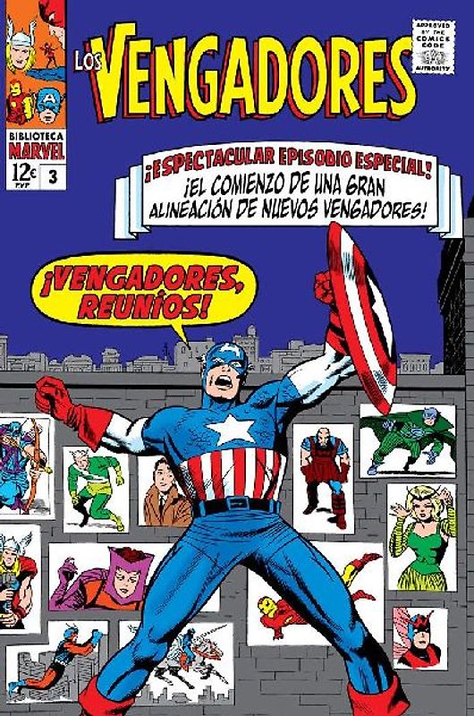 Biblioteca Marvel Los Vengadores 3. 1965