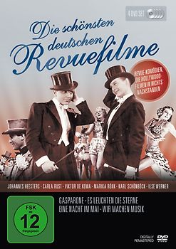 Die schönsten deutschen Revue-Filme [4 DVDs] DVD