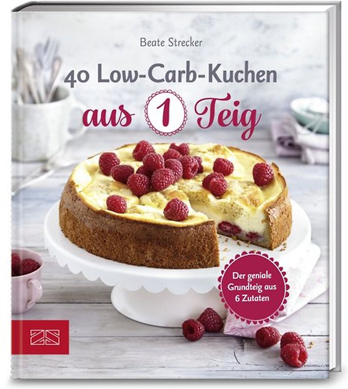 40 Low-Carb-Kuchen aus 1 Teig