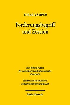 Forderungsbegriff und Zession