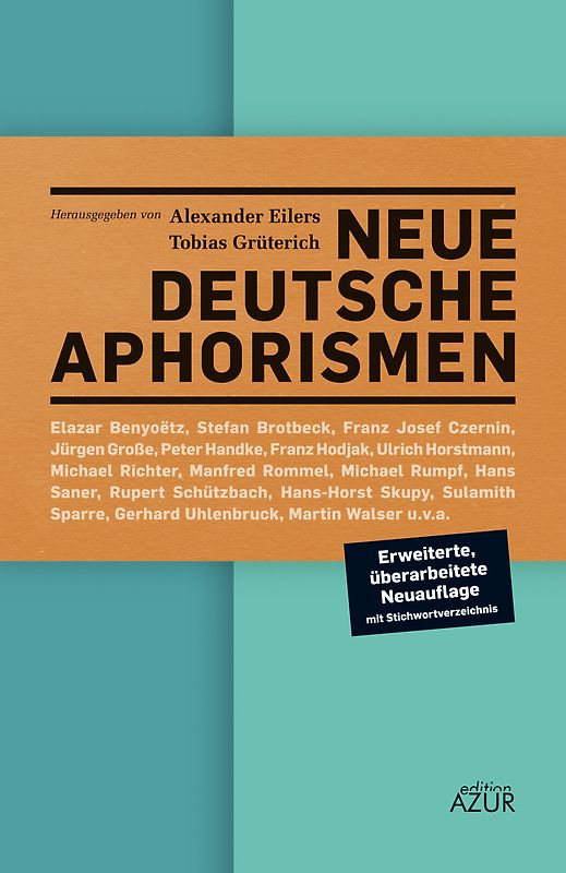 Neue deutsche Aphorismen
