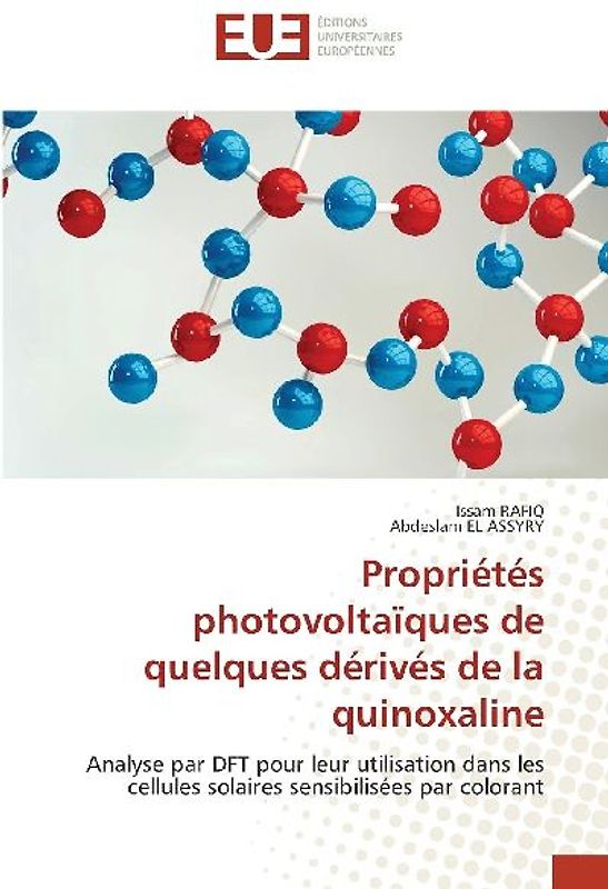 Propriétés photovoltaïques de quelques dérivés de la quinoxaline