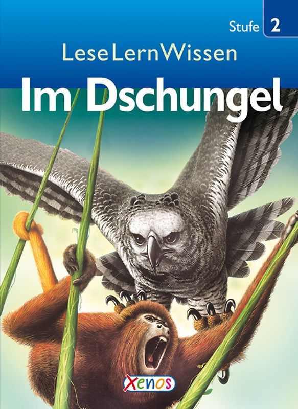 LeseLernWissen - Im Dschungel. Stufe 2