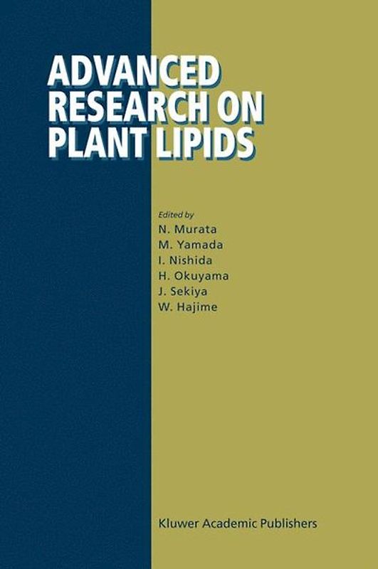 Advanced Research on Plant Lipids