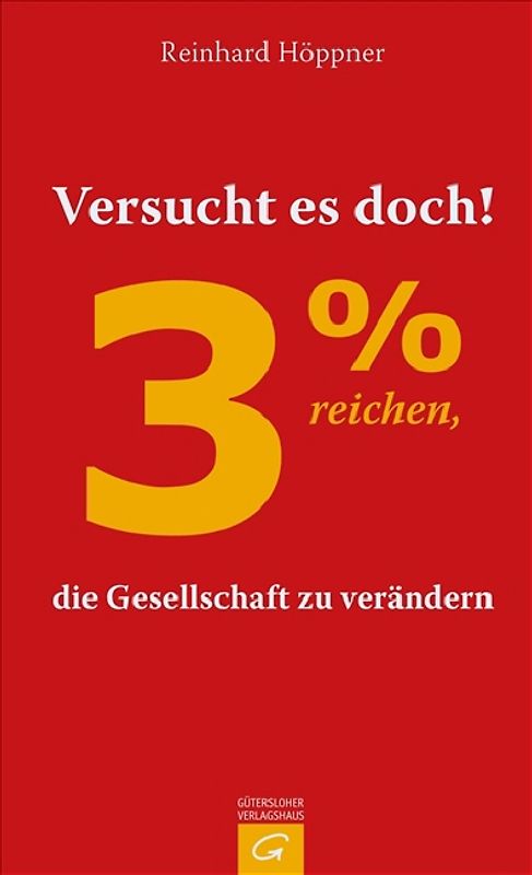 Versucht es doch!. 3 % reichen, die Gesellschaft zu verändern