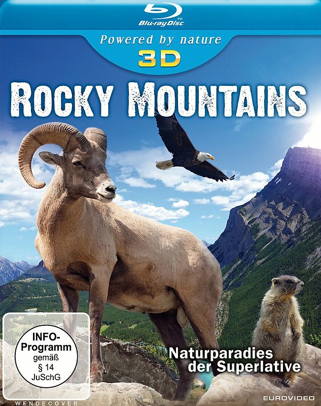 Rocky Mountains  (inkl. 2D-Version) [3D Blu-ray] 3D Blu-ray Disc