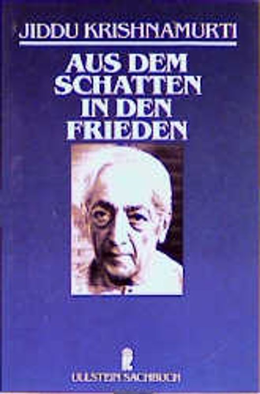 Aus dem Schatten in den Frieden. Reden