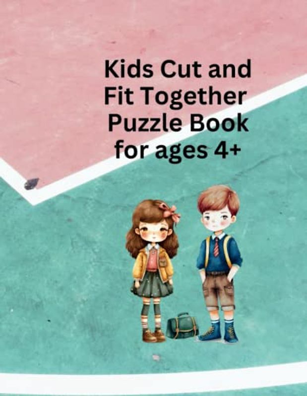Kids Cut and Fit Together Puzzle Book for age 4+