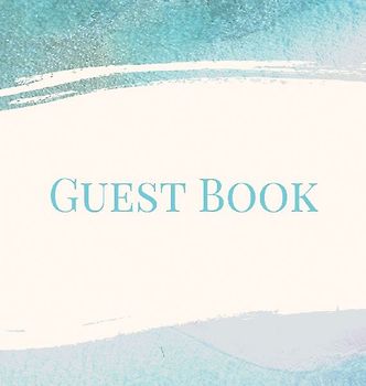 Guest Book for vacation home (hardcover)