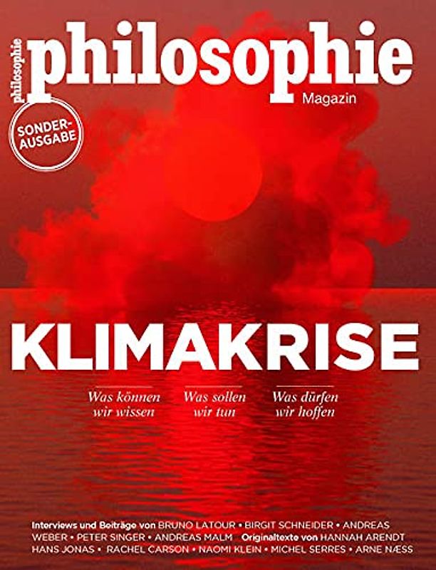 Philosophie Magazin Sonderausgabe "Klimakrise"