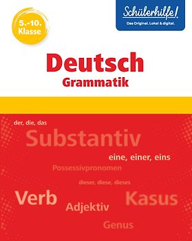 Deutsch Grammatik 5.-10. Klasse I Schülerhilfe