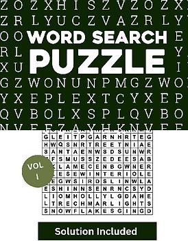 Word Search for Adults Large Print, Word Find Book