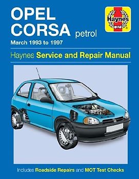 Opel Corsa Petrol (Mar 93 - 97) Haynes Repair Manual
