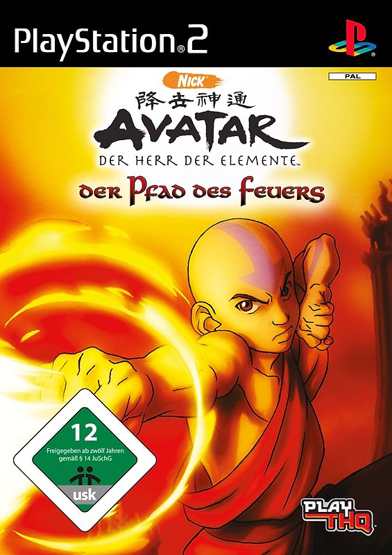 Avatar: Der Herr der Elemente - Der Pfad des Feuers PlayStation 2