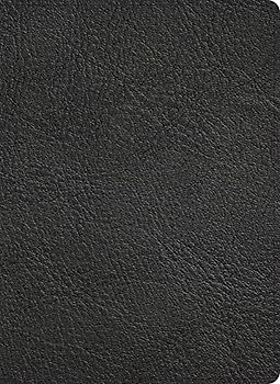 KJV Study Bible, Full-Color, Holman Handcrafted Collection, Black Premium Goatskin