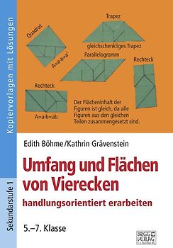 Umfang und Flächen von Vierecken handlungsorientiert erarbeiten