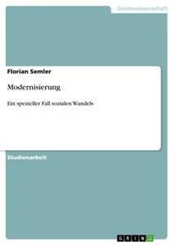 Modernisierung