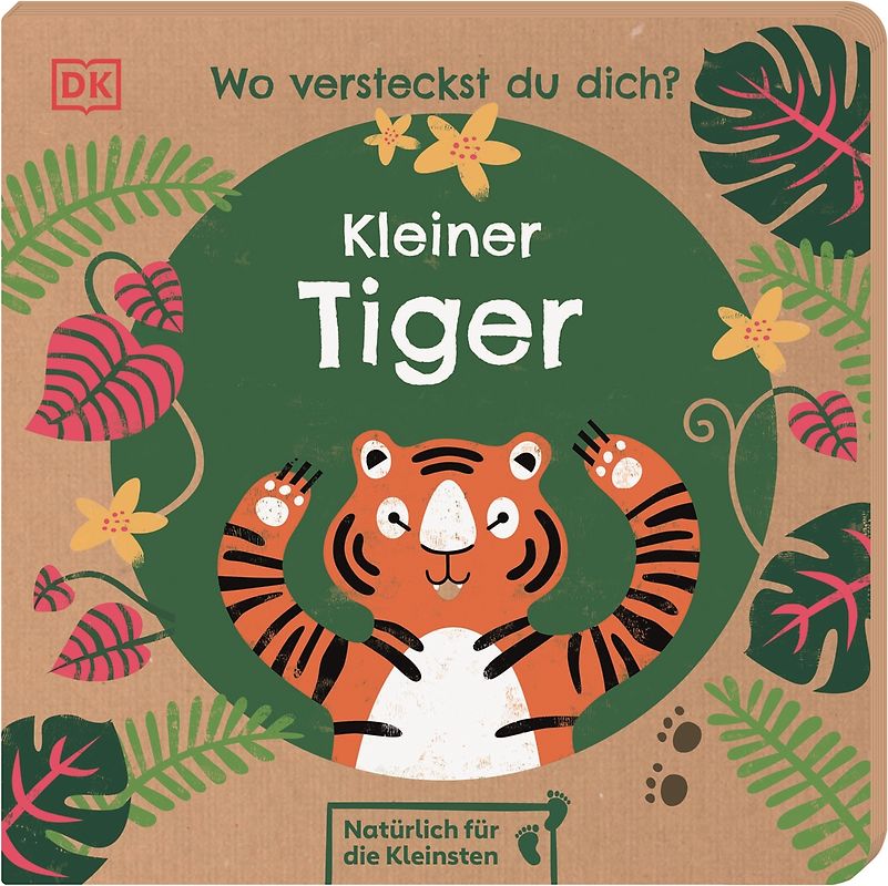 Wo versteckst du dich? Kleiner Tiger