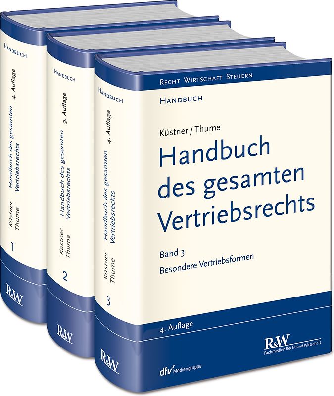 Handbuch des gesamten Vertriebsrechts