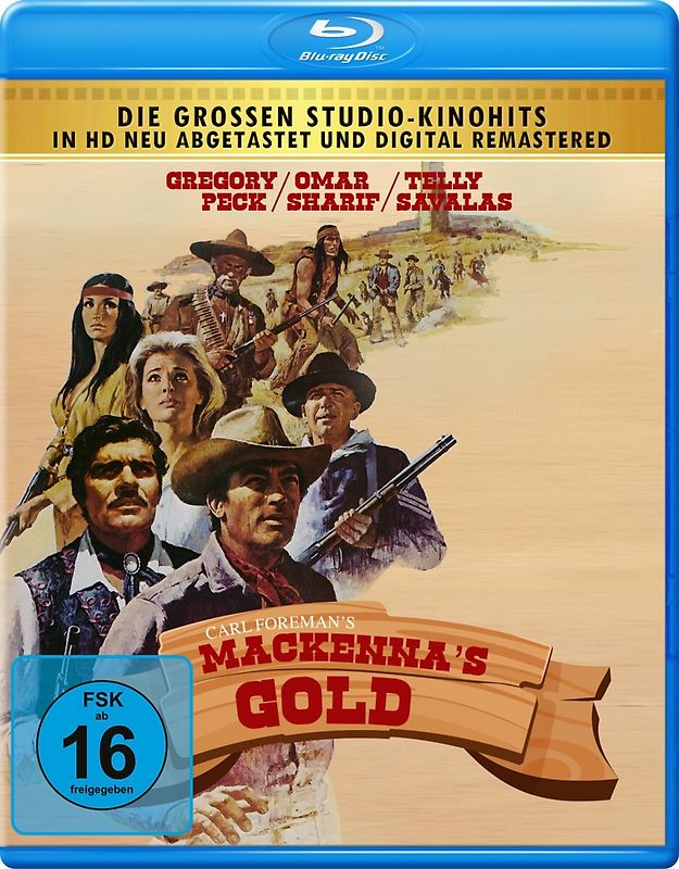 Mackenna's Gold-Kinofassung (in HD abgetastet) Blu-ray Disc