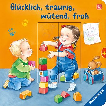 Glücklich, traurig, wütend, froh