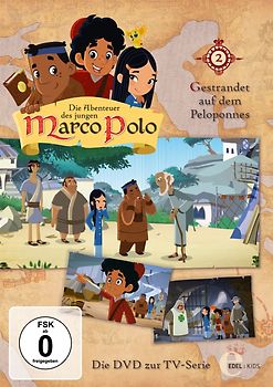 Die Abenteuer des jungen Marco Polo, Folge 2 - Gestrandet auf dem Paleponnes DVD