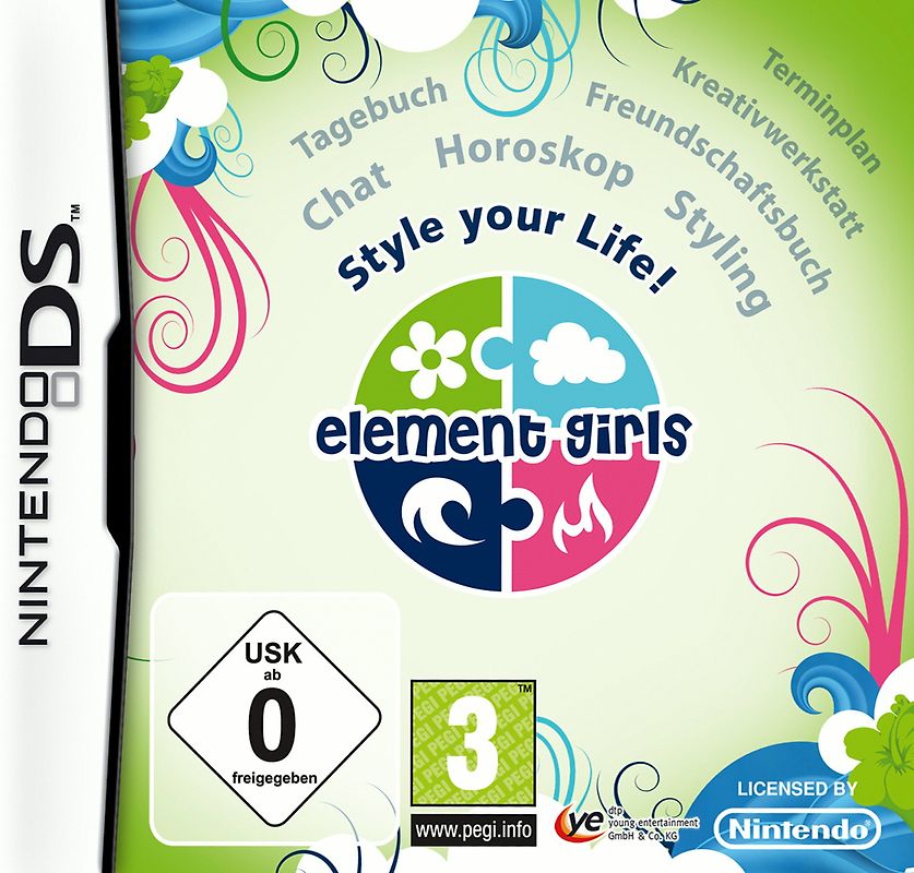 Element Girls - Style your Life! Nintendo DS
