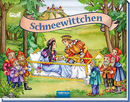 Trötsch Märchenbuch Pop-up-Buch Schneewittchen