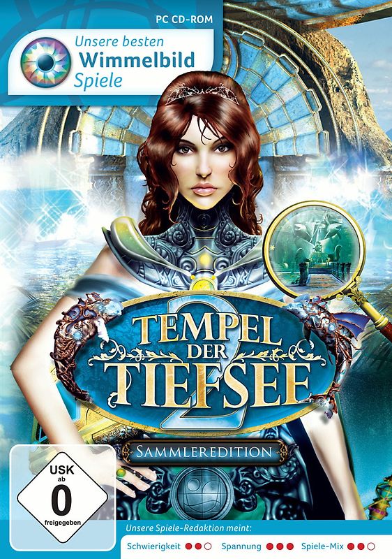 Unsere Besten Wimmelbild Spiele: Tempel der Tiefsee 2 PC Spiele