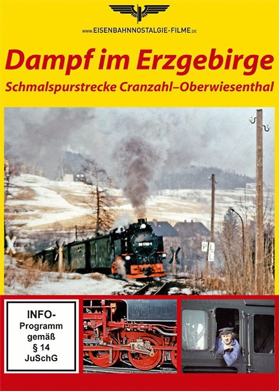 Dampf im Erzgebirge - Schmalspurstrecke Cranzahl-Oberwiesenthal - unbekannt DVD