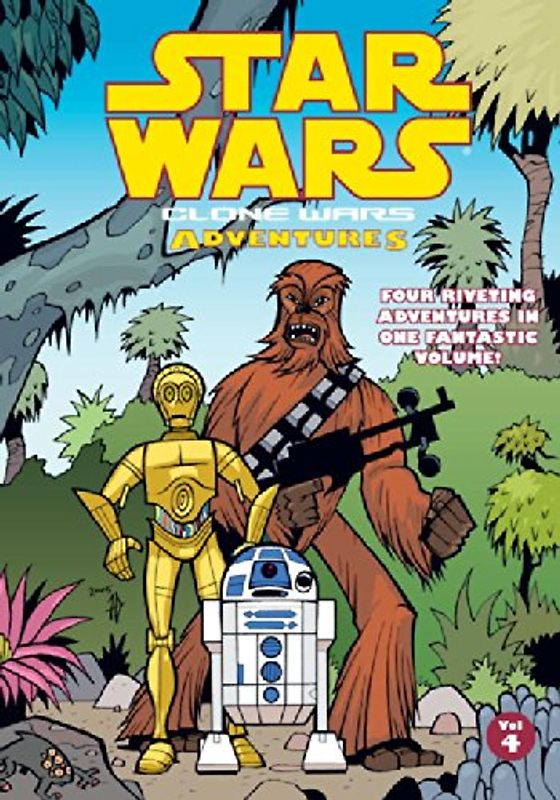 Clone Wars Adventures: Volume 4: v. 4 (Star Wars: Clone Wars Adventures)