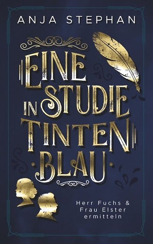 Eine Studie in Tintenblau