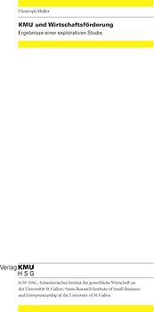 KMU und Wirtschaftsförderung