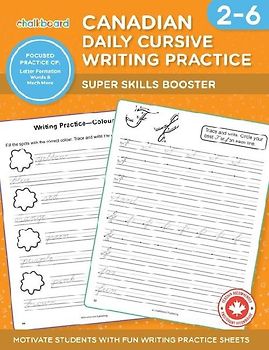 Canadian Daily Cursive Writing Practice Grades 2-6
