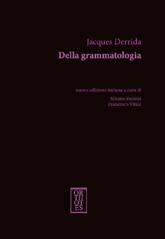 Della grammatologia