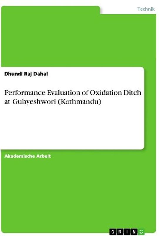 Performance Evaluation of Oxidation Ditch at Guhyeshwori (Kathmandu)
